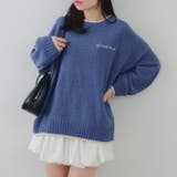 バックロゴマットモールニット | RMAF　NICE CLAUP / OLIVE des OLIVE | 詳細画像17 