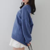 バックロゴマットモールニット | RMAF　NICE CLAUP / OLIVE des OLIVE | 詳細画像20 