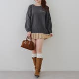 バックロゴマットモールニット | RMAF　NICE CLAUP / OLIVE des OLIVE | 詳細画像26 