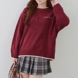 バックロゴマットモールニット | RMAF　NICE CLAUP / OLIVE des OLIVE | 詳細画像2 