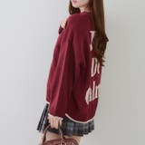 バックロゴマットモールニット | RMAF　NICE CLAUP / OLIVE des OLIVE | 詳細画像3 