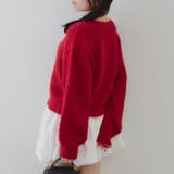 ビジューリボンカーディガン | RMAF　NICE CLAUP / OLIVE des OLIVE | 詳細画像10 