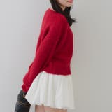 ビジューリボンカーディガン | RMAF　NICE CLAUP / OLIVE des OLIVE | 詳細画像12 