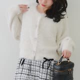 ビジューリボンカーディガン | RMAF　NICE CLAUP / OLIVE des OLIVE | 詳細画像17 