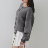 ビジューリボンカーディガン | RMAF　NICE CLAUP / OLIVE des OLIVE | 詳細画像3 