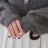 ビジューリボンカーディガン | RMAF　NICE CLAUP / OLIVE des OLIVE | 詳細画像29 