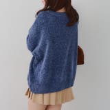 ベロアモールロゴニットプルオーバー | RMAF NICE CLAUP / OLIVE des OLIVE | 詳細画像8