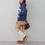 ベロアモールロゴニットプルオーバー | RMAF NICE CLAUP / OLIVE des OLIVE | 詳細画像11