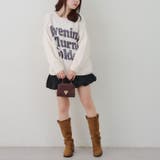 ベロアモールロゴニットプルオーバー | RMAF NICE CLAUP / OLIVE des OLIVE | 詳細画像16