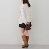 ベロアモールロゴニットプルオーバー | RMAF NICE CLAUP / OLIVE des OLIVE | 詳細画像19