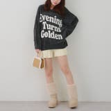 ベロアモールロゴニットプルオーバー | RMAF NICE CLAUP / OLIVE des OLIVE | 詳細画像23