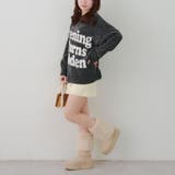 ベロアモールロゴニットプルオーバー | RMAF NICE CLAUP / OLIVE des OLIVE | 詳細画像25