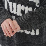 ベロアモールロゴニットプルオーバー | RMAF NICE CLAUP / OLIVE des OLIVE | 詳細画像31