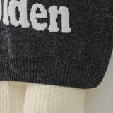 ベロアモールロゴニットプルオーバー | RMAF NICE CLAUP / OLIVE des OLIVE | 詳細画像33