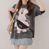 チャコール | ウサギのサコッシュBIGT | NICE CLAUP / OLIVE des OLIVE OUTLET