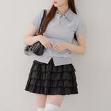 【@re.__mi23セレクト】フェイクシャツレイヤードトップス | RMAF　NICE CLAUP / OLIVE des OLIVE | 詳細画像11 