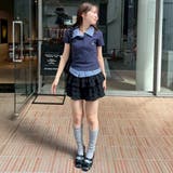 【@re.__mi23セレクト】フェイクシャツレイヤードトップス | RMAF　NICE CLAUP / OLIVE des OLIVE | 詳細画像23 