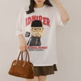 メガネネコラメニット帽ビッグTシャツ | RMAF　NICE CLAUP / OLIVE des OLIVE | 詳細画像9 