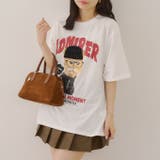 メガネネコラメニット帽ビッグTシャツ | RMAF　NICE CLAUP / OLIVE des OLIVE | 詳細画像10 