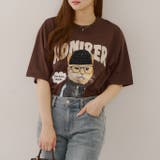 メガネネコラメニット帽ビッグTシャツ | RMAF　NICE CLAUP / OLIVE des OLIVE | 詳細画像12 