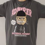 メガネネコラメニット帽ビッグTシャツ | RMAF　NICE CLAUP / OLIVE des OLIVE | 詳細画像19 