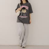 メガネネコラメニット帽ビッグTシャツ | RMAF　NICE CLAUP / OLIVE des OLIVE | 詳細画像4 