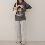 メガネネコラメニット帽ビッグTシャツ | RMAF　NICE CLAUP / OLIVE des OLIVE | 詳細画像5 