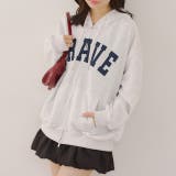 ビッグロゴジップパーカー | RMAF　NICE CLAUP / OLIVE des OLIVE | 詳細画像12 