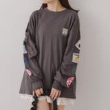 【大人気リバイバル】お袖ワッペンロンT | RMAF NICE CLAUP / OLIVE des OLIVE | 詳細画像5