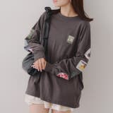【大人気リバイバル】お袖ワッペンロンT | RMAF NICE CLAUP / OLIVE des OLIVE | 詳細画像6