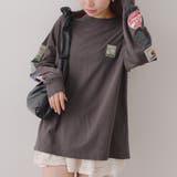 【大人気リバイバル】お袖ワッペンロンT | RMAF NICE CLAUP / OLIVE des OLIVE | 詳細画像7
