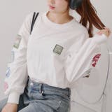 【大人気リバイバル】お袖ワッペンロンT | RMAF NICE CLAUP / OLIVE des OLIVE | 詳細画像2