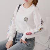 オフ | 【大人気リバイバル】お袖ワッペンロンT | RMAF NICE CLAUP / OLIVE des OLIVE