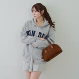 裏起毛 ビッグロゴジップパーカー | RMAF NICE CLAUP / OLIVE des OLIVE | 詳細画像4