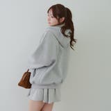 裏起毛 ビッグロゴジップパーカー | RMAF NICE CLAUP / OLIVE des OLIVE | 詳細画像6