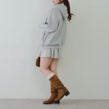 裏起毛 ビッグロゴジップパーカー | RMAF NICE CLAUP / OLIVE des OLIVE | 詳細画像9