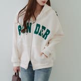 裏起毛 ビッグロゴジップパーカー | RMAF NICE CLAUP / OLIVE des OLIVE | 詳細画像17