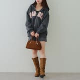 裏起毛 ビッグロゴジップパーカー | RMAF NICE CLAUP / OLIVE des OLIVE | 詳細画像32