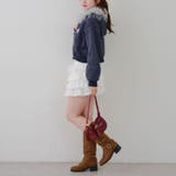 【セットアップ対応】フードファー付キラキラパーカー | RMAF　NICE CLAUP / OLIVE des OLIVE | 詳細画像8 