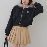 【セットアップ対応】フードファー付キラキラパーカー | RMAF　NICE CLAUP / OLIVE des OLIVE | 詳細画像19 