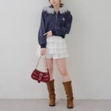 【セットアップ対応】フードファー付キラキラパーカー | RMAF　NICE CLAUP / OLIVE des OLIVE | 詳細画像6 