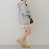 裏起毛 オタ活うさぎパーカー | RMAF　NICE CLAUP / OLIVE des OLIVE | 詳細画像10 