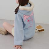 裏起毛 オタ活うさぎパーカー | RMAF　NICE CLAUP / OLIVE des OLIVE | 詳細画像11 