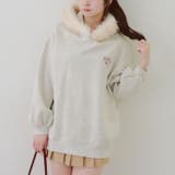 裏起毛 オタ活うさぎパーカー | RMAF　NICE CLAUP / OLIVE des OLIVE | 詳細画像28 