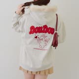 裏起毛 オタ活うさぎパーカー | RMAF　NICE CLAUP / OLIVE des OLIVE | 詳細画像30 