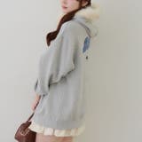 裏起毛 オタ活うさぎパーカー | RMAF　NICE CLAUP / OLIVE des OLIVE | 詳細画像5 