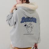 グレー | 裏起毛 オタ活うさぎパーカー | RMAF　NICE CLAUP / OLIVE des OLIVE