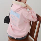 ピンク | 裏起毛 オタ活うさぎパーカー | RMAF　NICE CLAUP / OLIVE des OLIVE