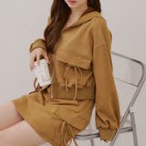 キャメル | リボンフードブルゾン | RMAF　NICE CLAUP / OLIVE des OLIVE