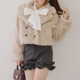 ベージュ | エコファーPジャケット | RMAF　NICE CLAUP / OLIVE des OLIVE
